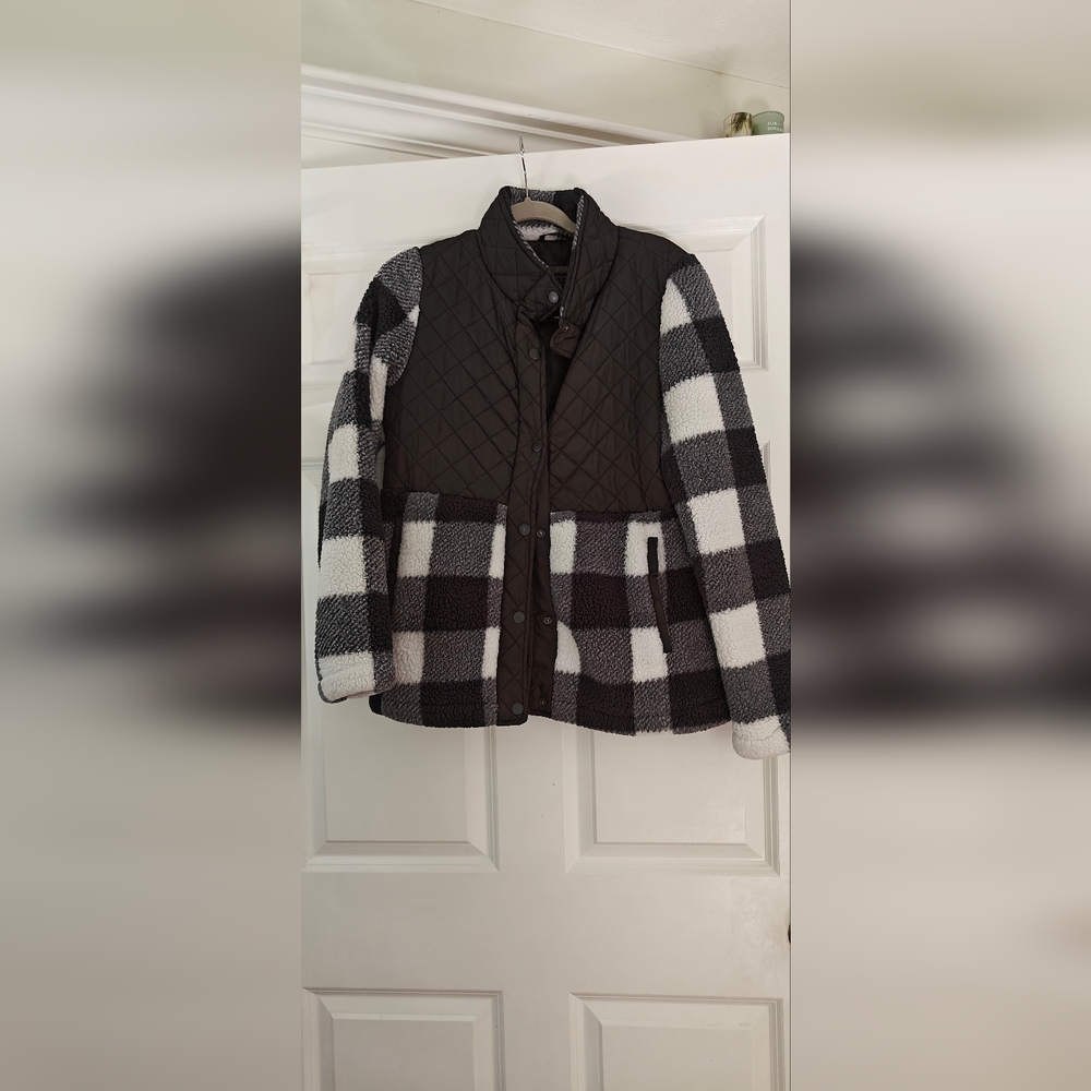 Steve Madden Gray Quilted Jacket